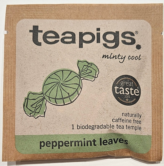 Teapigs Tea Temples - Feuilles de menthe poivrée (1 sachet)