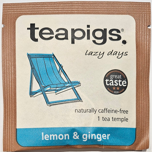 Teapigs Tea Temples - Citron &amp; Gingembre (1 sachet)
