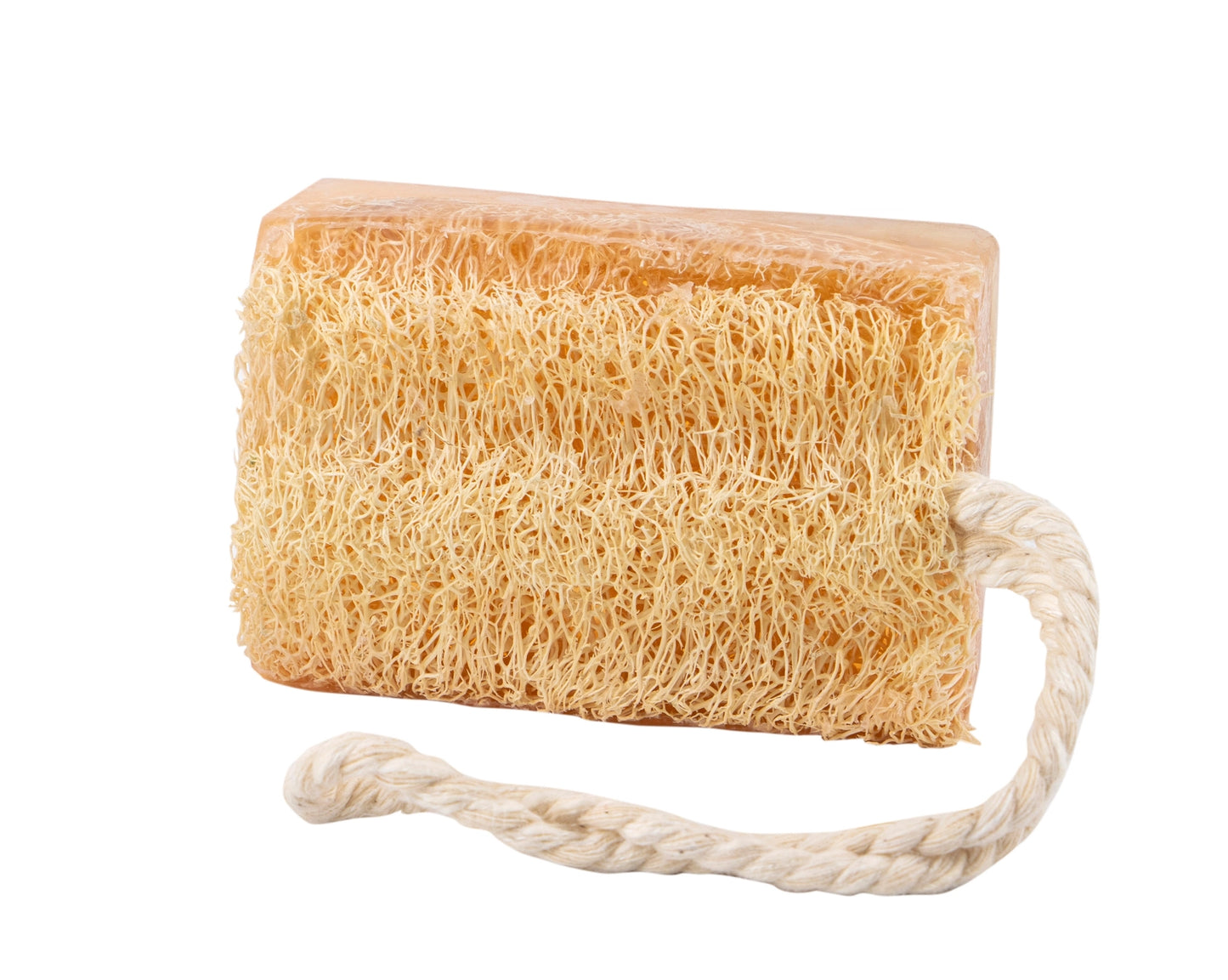 The Soap Factory-Natural Honey & Goat Milk Loofah Soap On A Rope