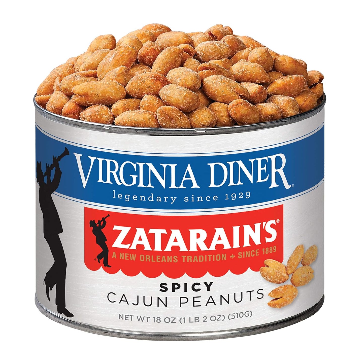Virginia Diner - Zatarain's® Spicy Cajun Virginia Peanuts (9 oz)