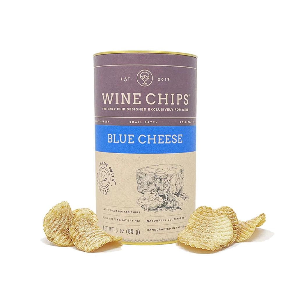 Wine Chips - (Estate Collection) Blue Cheese