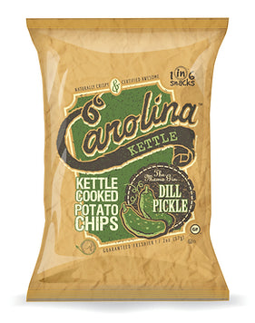 Carolina Kettle Potato Chips 2 oz - Mama Gin Dill Pickle