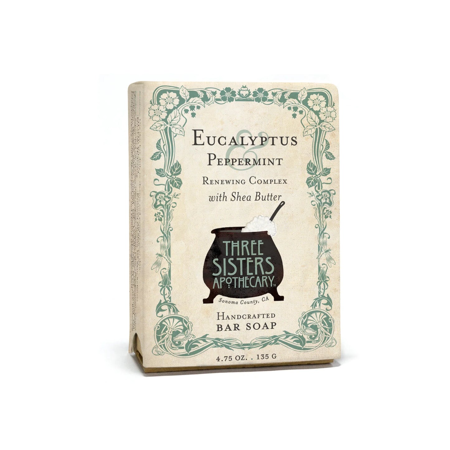 Three Sisters Apothecary - Eucalyptus & Peppermint Bar Soap