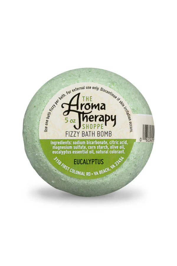 The Aroma Therapy Shoppe - Eucalyptus Fizzy Bath Bomb (5oz)