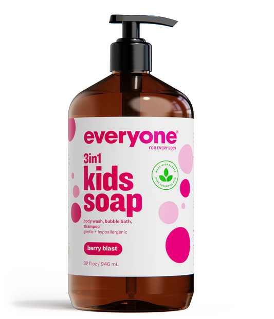 Everyone For Every Body Kids 3in1 Soap 32 oz.- Berry Blast
