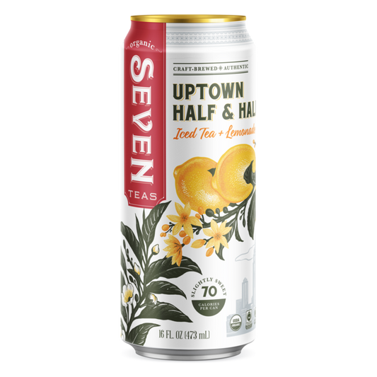 Organic Seven Teas-Uptown Half & Half Iced Tea and Lemonade