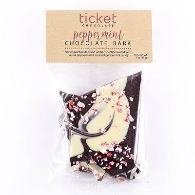 Ticket Chocolate-Peppermint Chocolate Bark