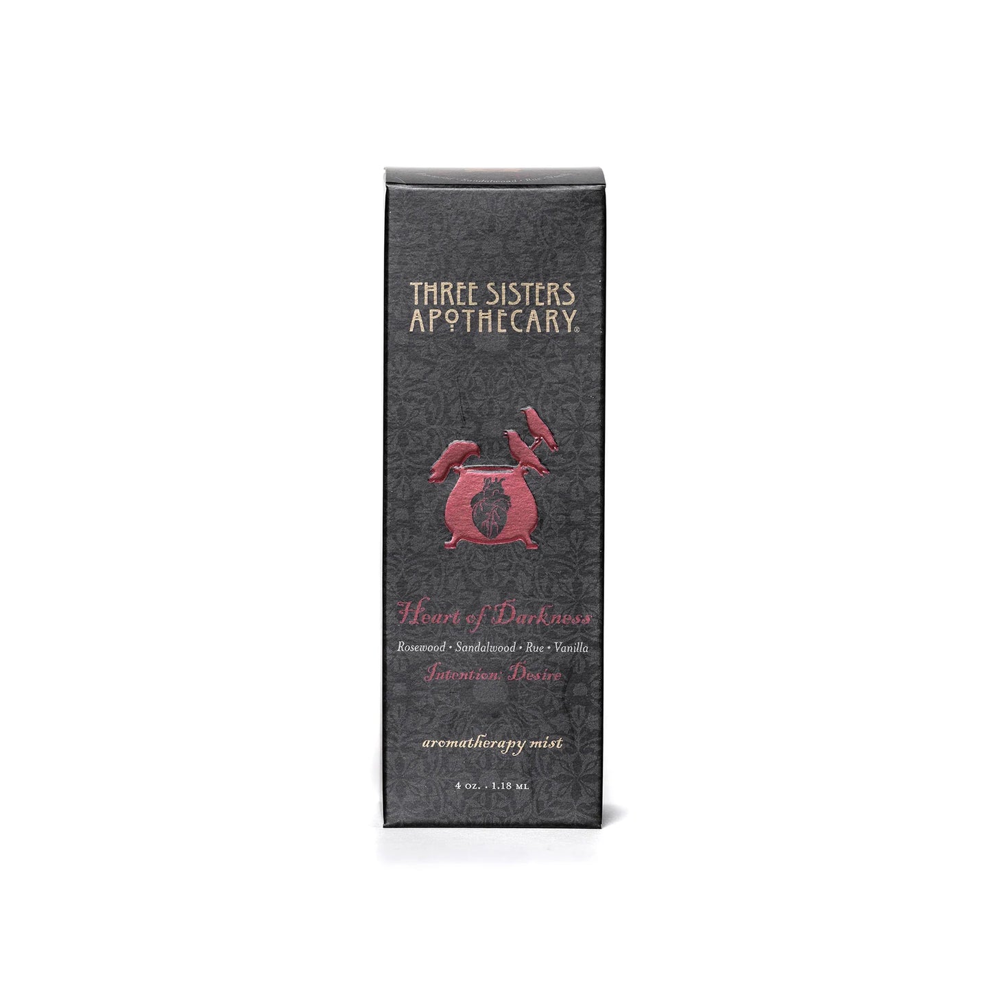 The Soap Cauldron Intentions Aromatherapy Mist -Heart of Darkness