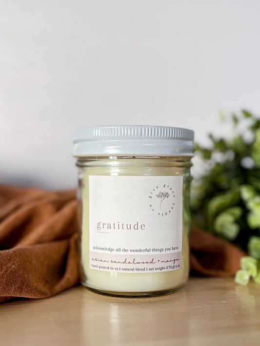 Give Grace Candle Co. - Gratitude Candle