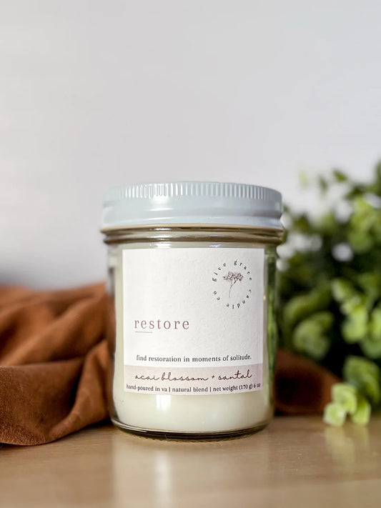 Give Grace Candle Co. - Restore Candle