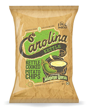 Carolina Kettle Potato Chips 2 oz - Cozumel Jalapeno Queso