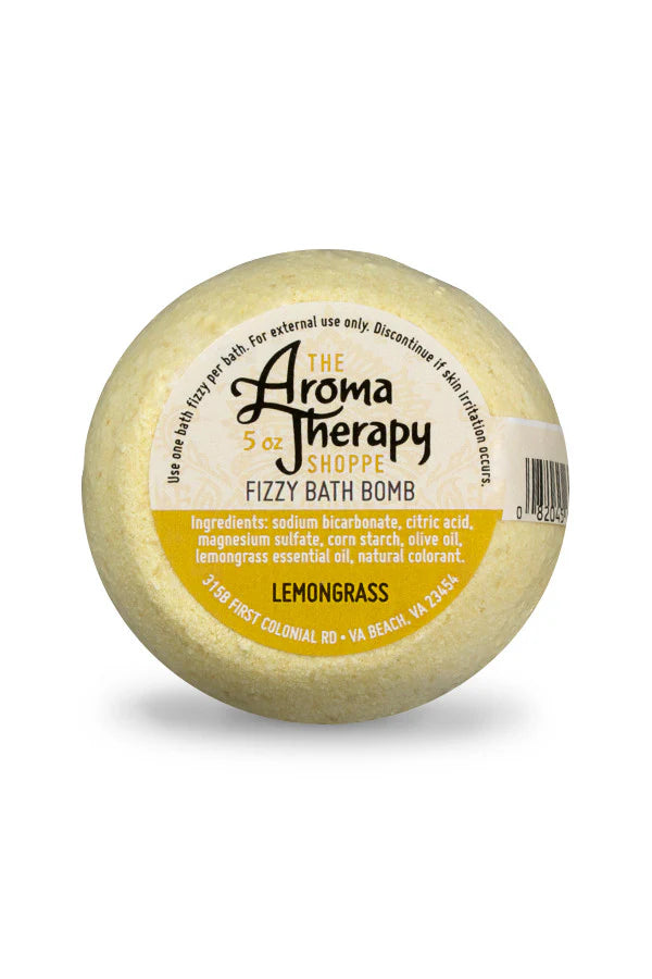 The Aroma Therapy Shoppe - Lemongrass Fizzy Bath Bomb (5oz)