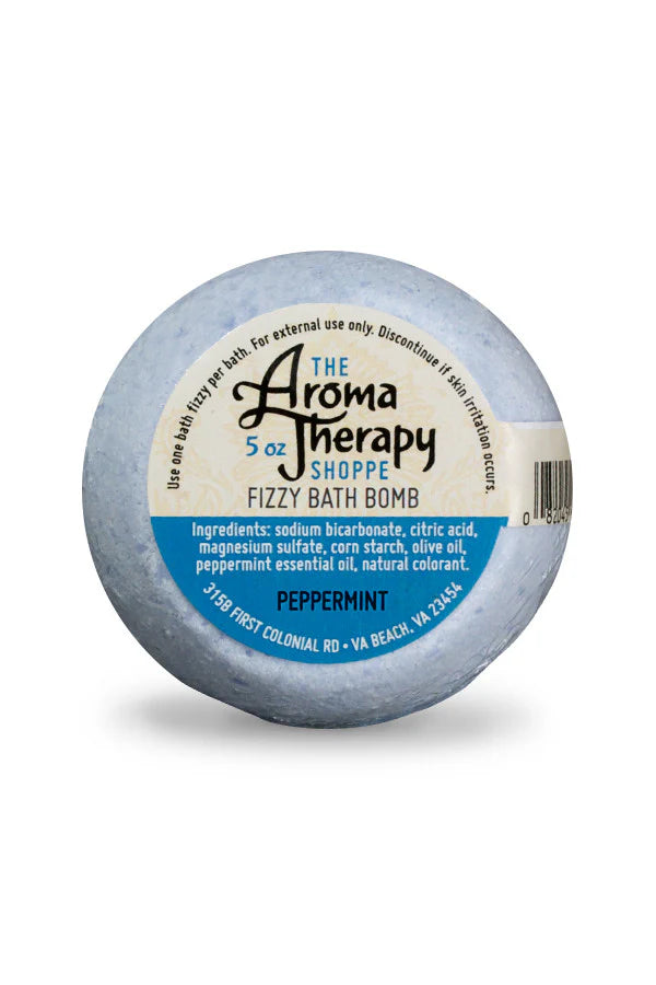The Aroma Therapy Shoppe - Peppermint Fizzy Bath Bomb (5oz)