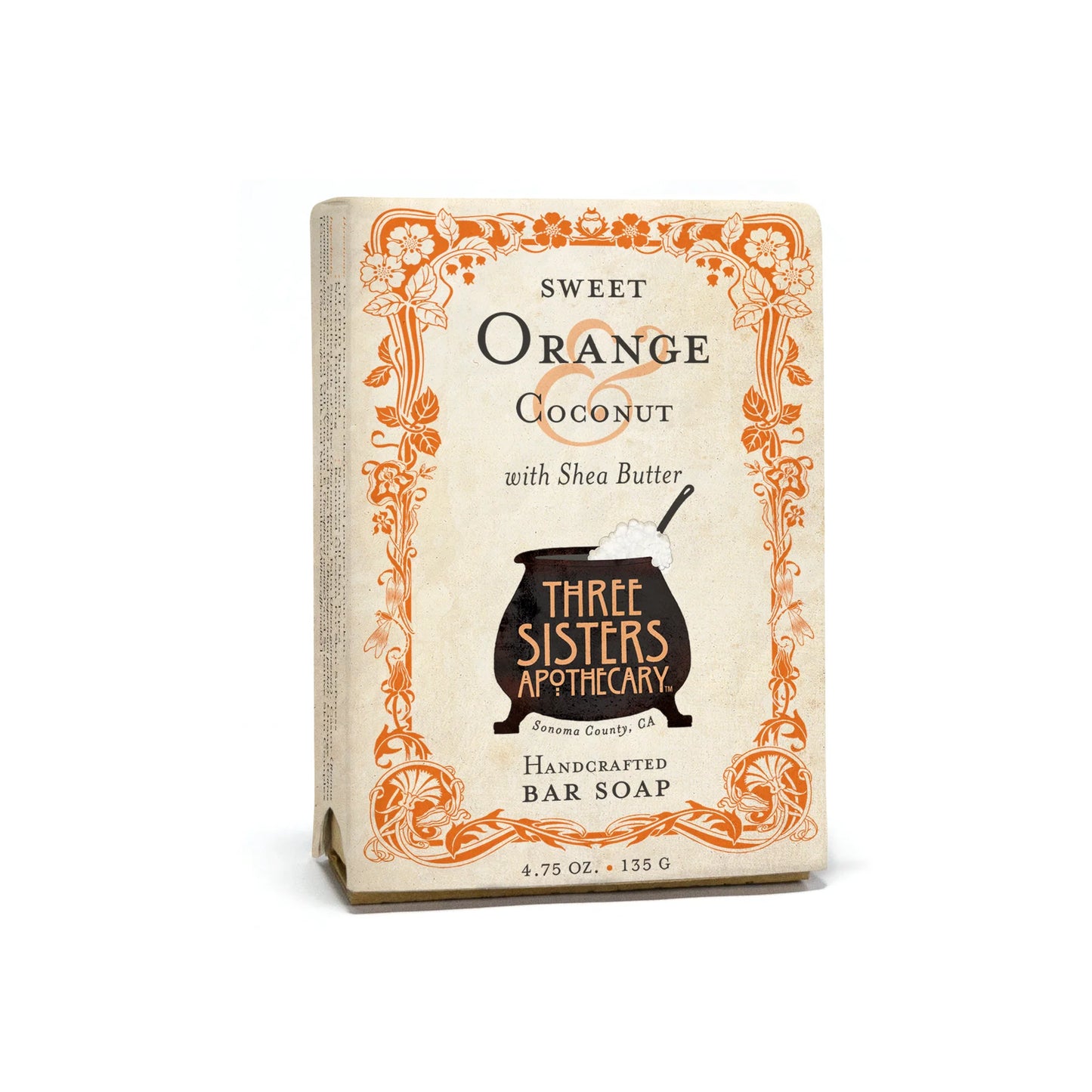 Three Sisters Apothecary - Sweet Orange & Coconut Bar Soap