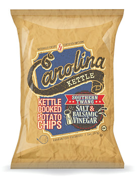 Carolina Kettle Potato Chips 2 oz - Southern Twang Salt & Balsamic Vinegar