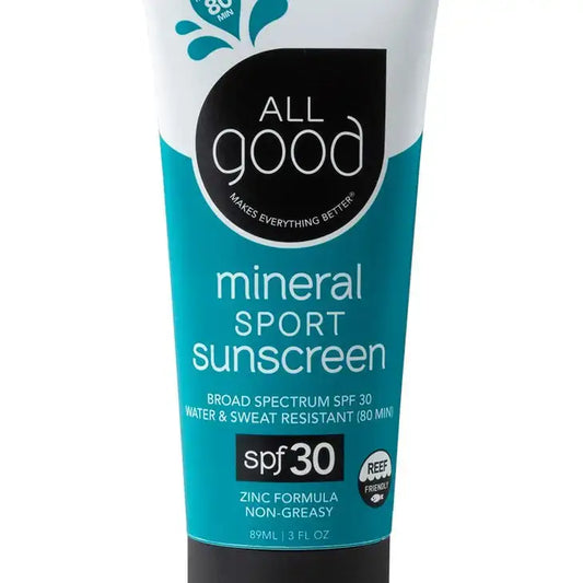 All Good Body Care - Sport Mineral Sunscreen Lotion w/