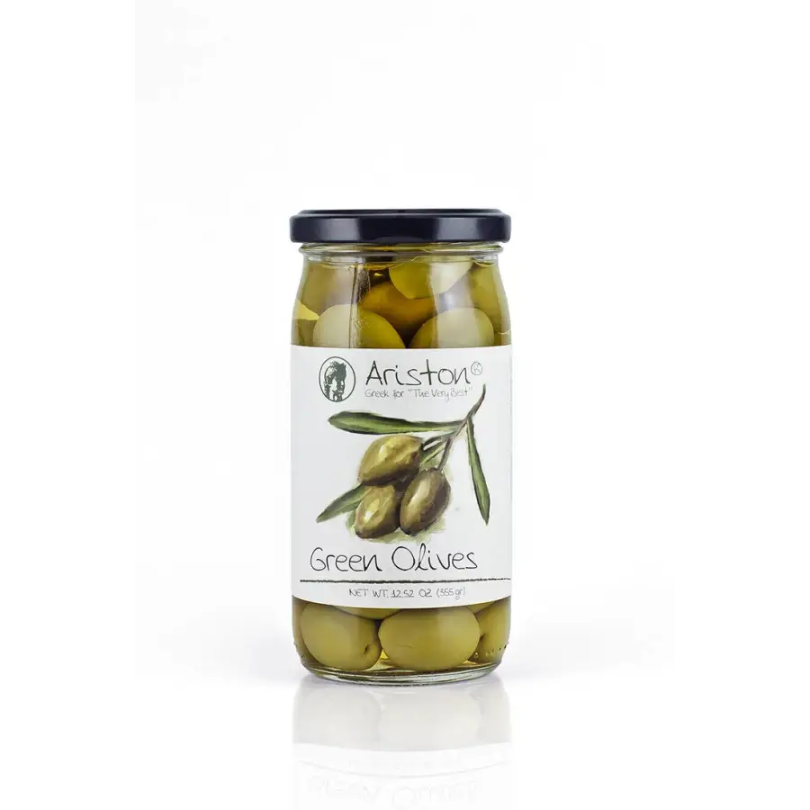 Ariston Specialties - Green Olives 13.40 oz