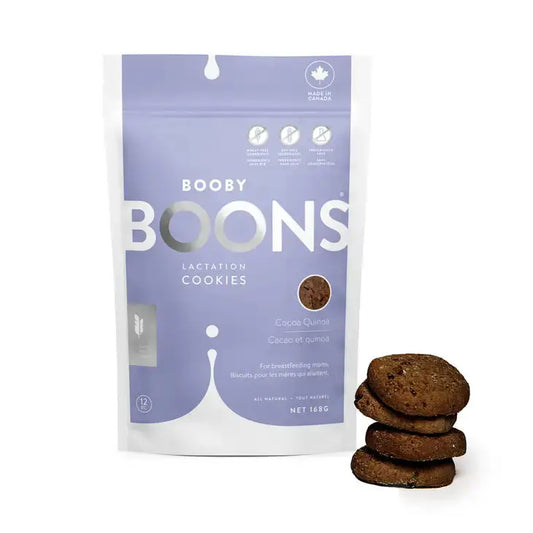 Booby Boons - Lactation Cookies; Cocoa Quinao