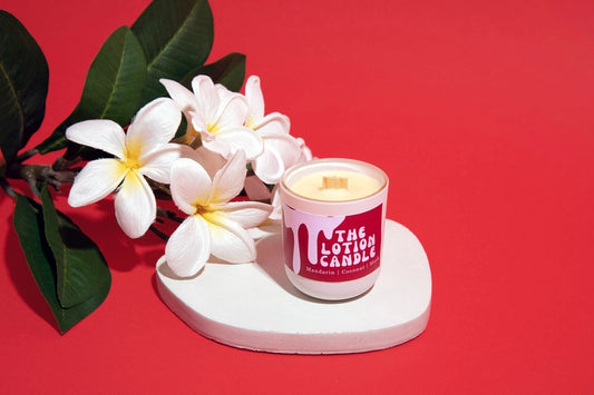 The Lotion Candle - Mandarin Coconut Musk