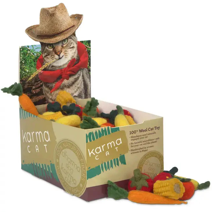 Dharma Dog Karma Cat - Farmer Cat Toys