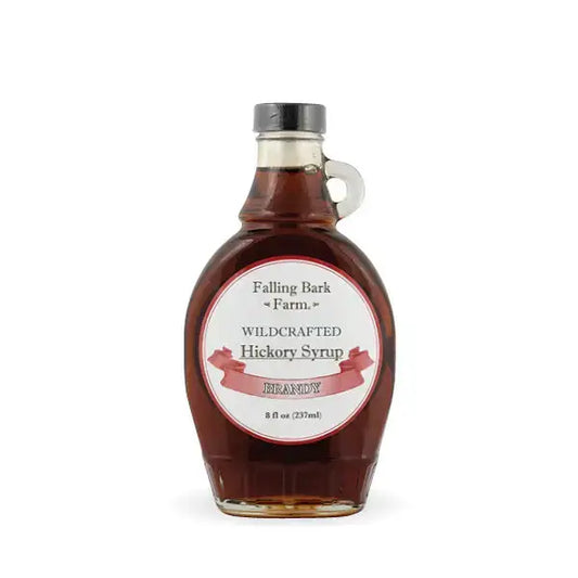 Falling Bark Farms - Brandy Infused Hickory Syrup - 8 Oz