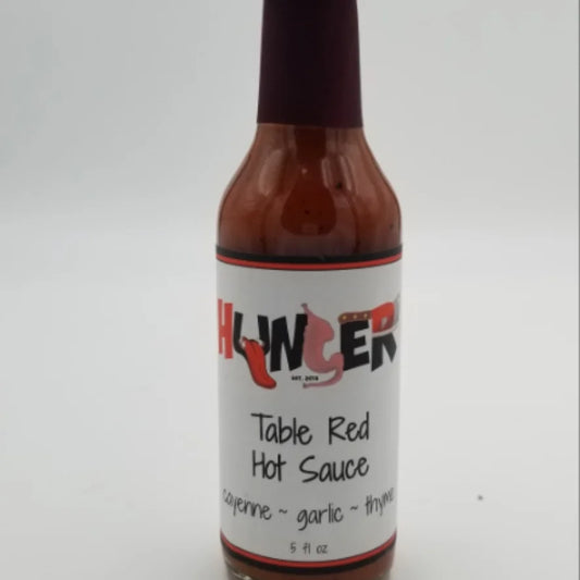 Hunger Hot Sauce-Table Red Hot Sauce