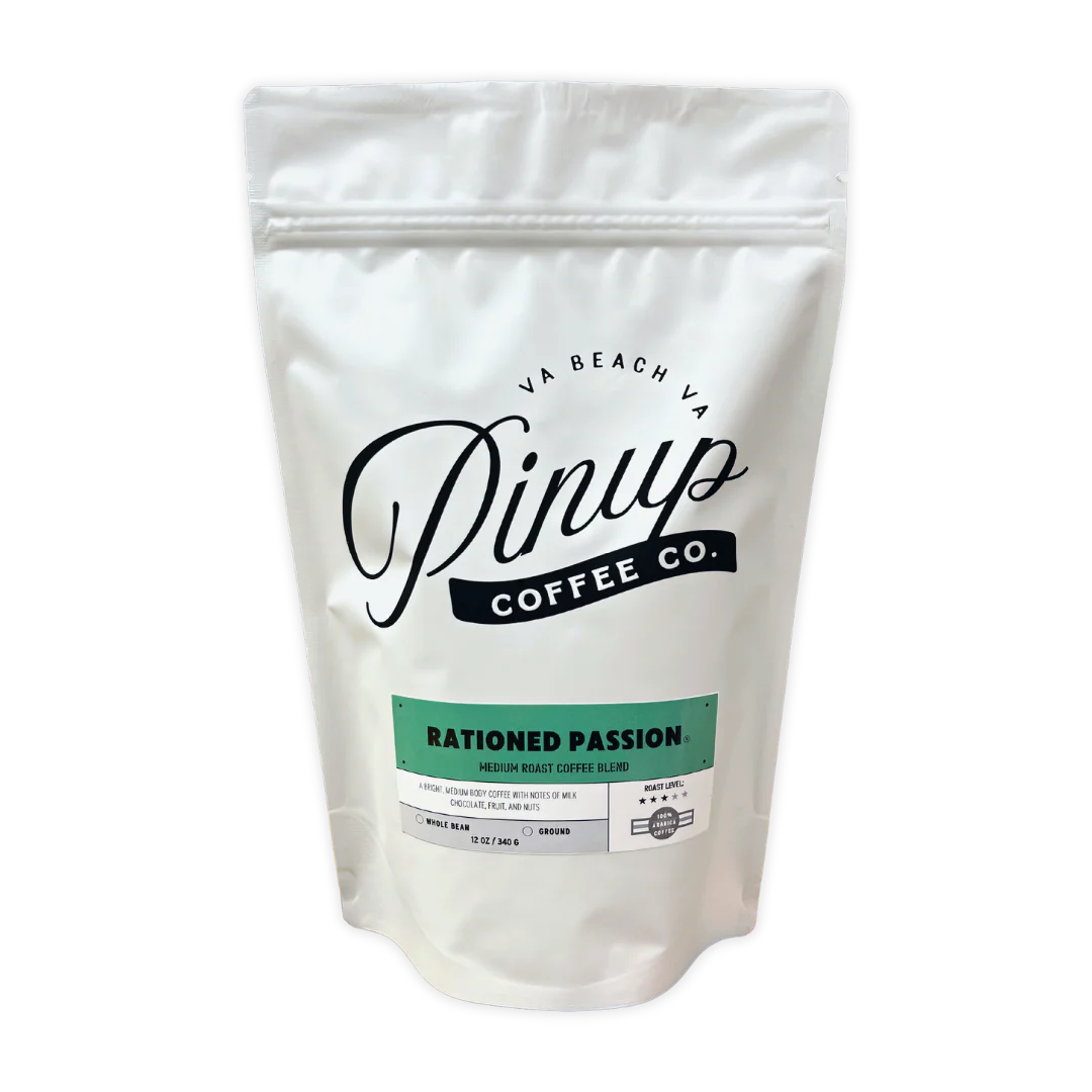 Pinup Coffee Co.-Rationed Passion Ground Coffee