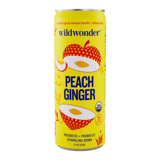 Wildwonder Sparkling Drink-Peach Ginger
