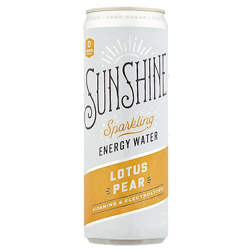 Sunshine-Sparkling Energy Drink Lotus Pear