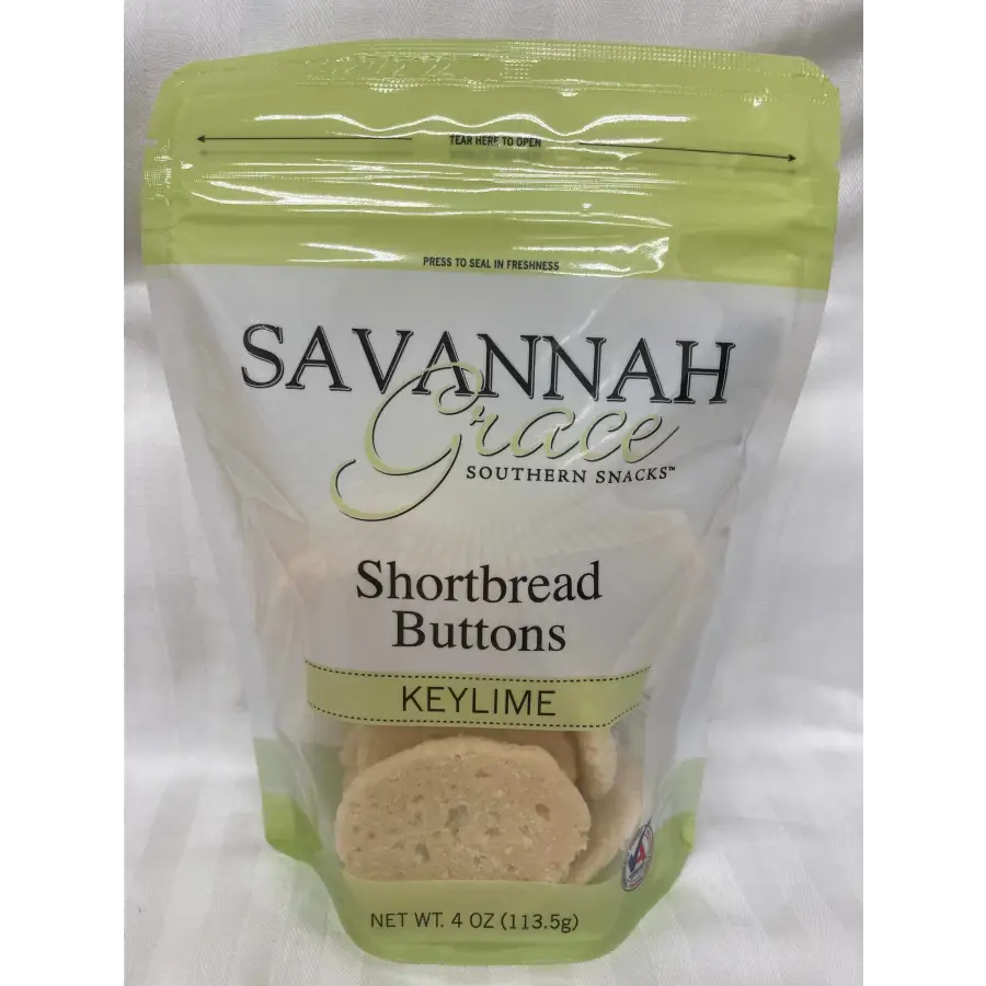 Integrity Food Group - KeyLime Shortbread Buttons 4oz Bag