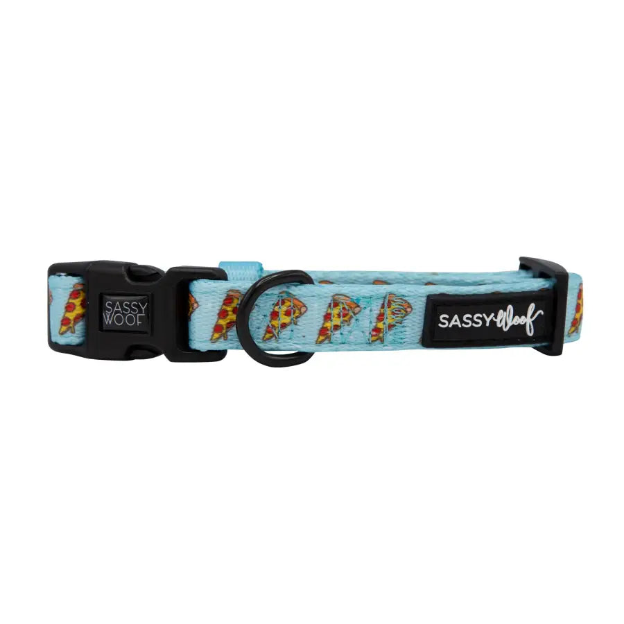 SASSY WOOF - Dog Collar - One Hot Pupperoni