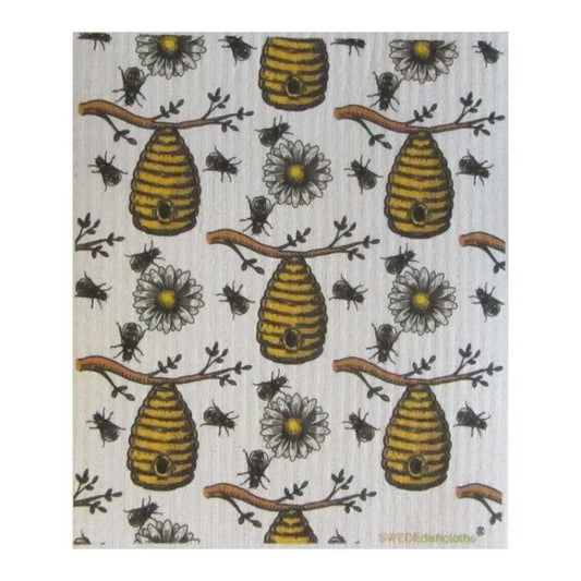 SWEDEdishcloths - Swedish Dishcloth Bees/Honey Spongecloth