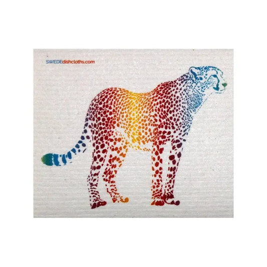 SWEDEdishcloths - Swedish Dishcloth Colorful Cheetah
