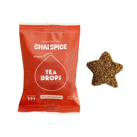 Gouttes de thé - Thé noir sans sac - Épice Chai (1 goutte)