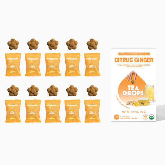 Tea Drops - Citrus Ginger (10 pack)