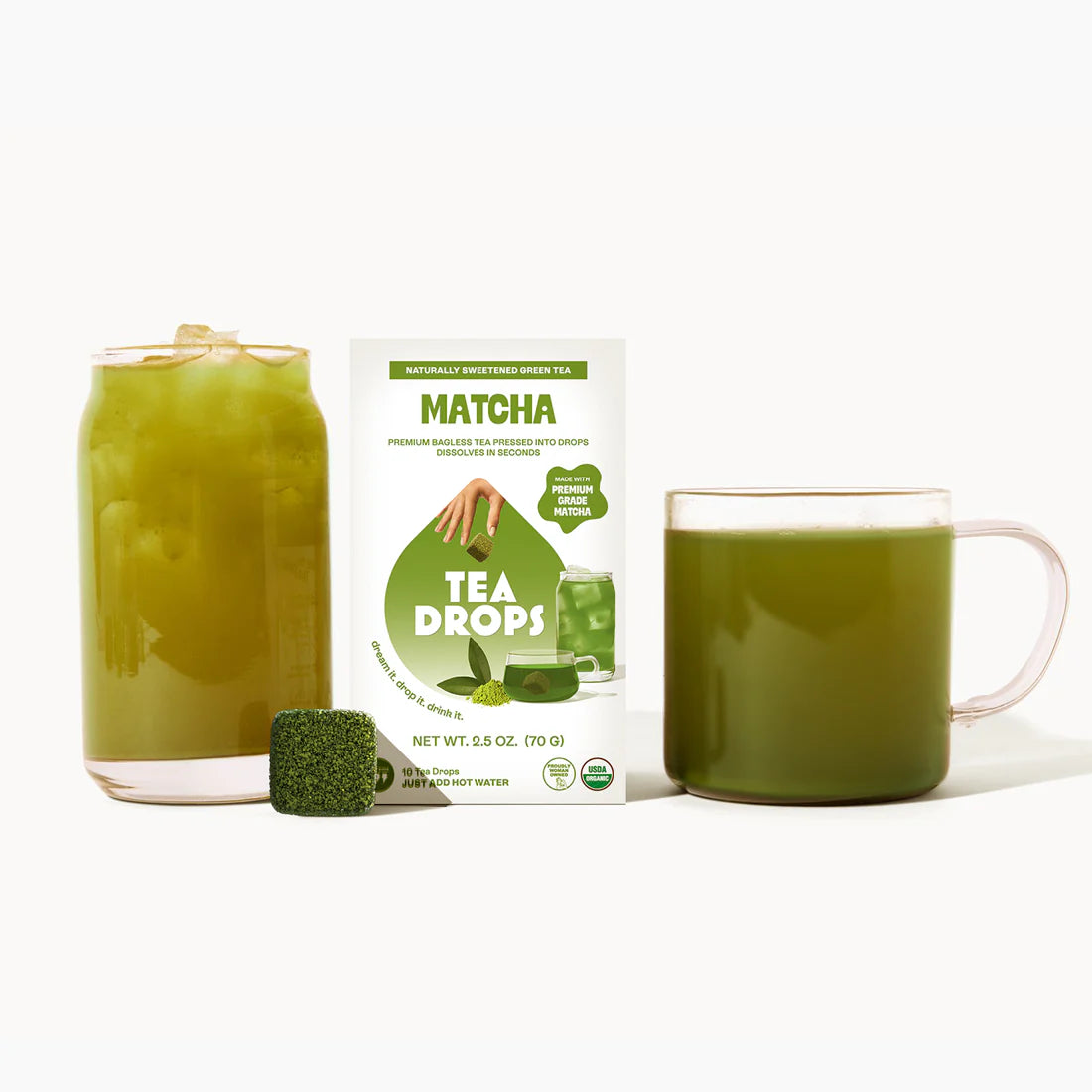 Tea Drops - Matcha Green Tea (10 pack)