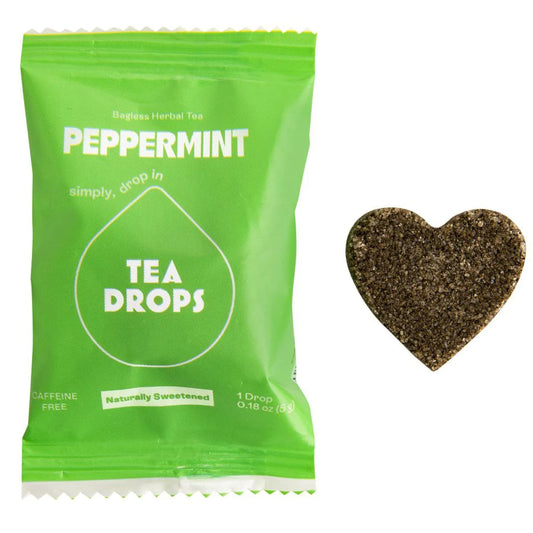 Tea Drops - Bagless Herbal Tea - Peppermint (1 drop)