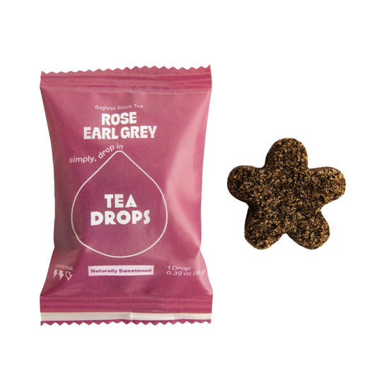 Tea Drops - Bagless Black Tea - Rose Earl Grey (1 drop)