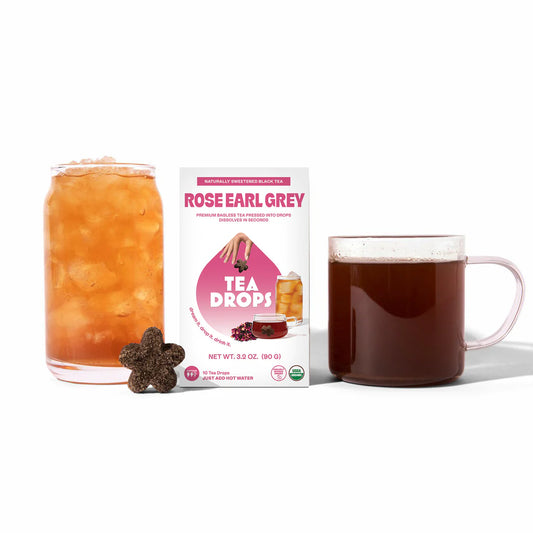Gotas de té - Rose Earl Grey (paquete de 10)