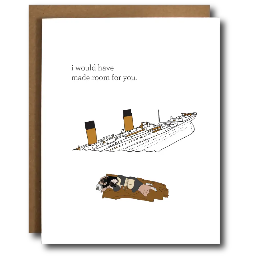 The Card Bureau - Stronger than Titanic Love Funny