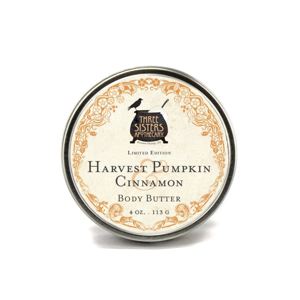 Three Sisters Apothecary Body Butter - Harvest Pumpkin Cinnamon