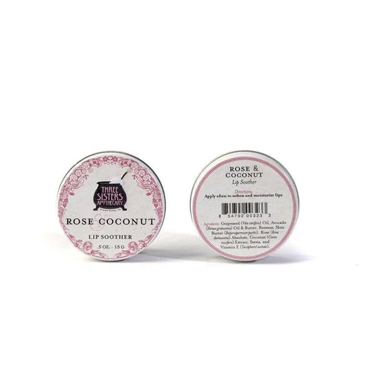 Three Sisters Apothecary - Lip Soother Rose & Coconut