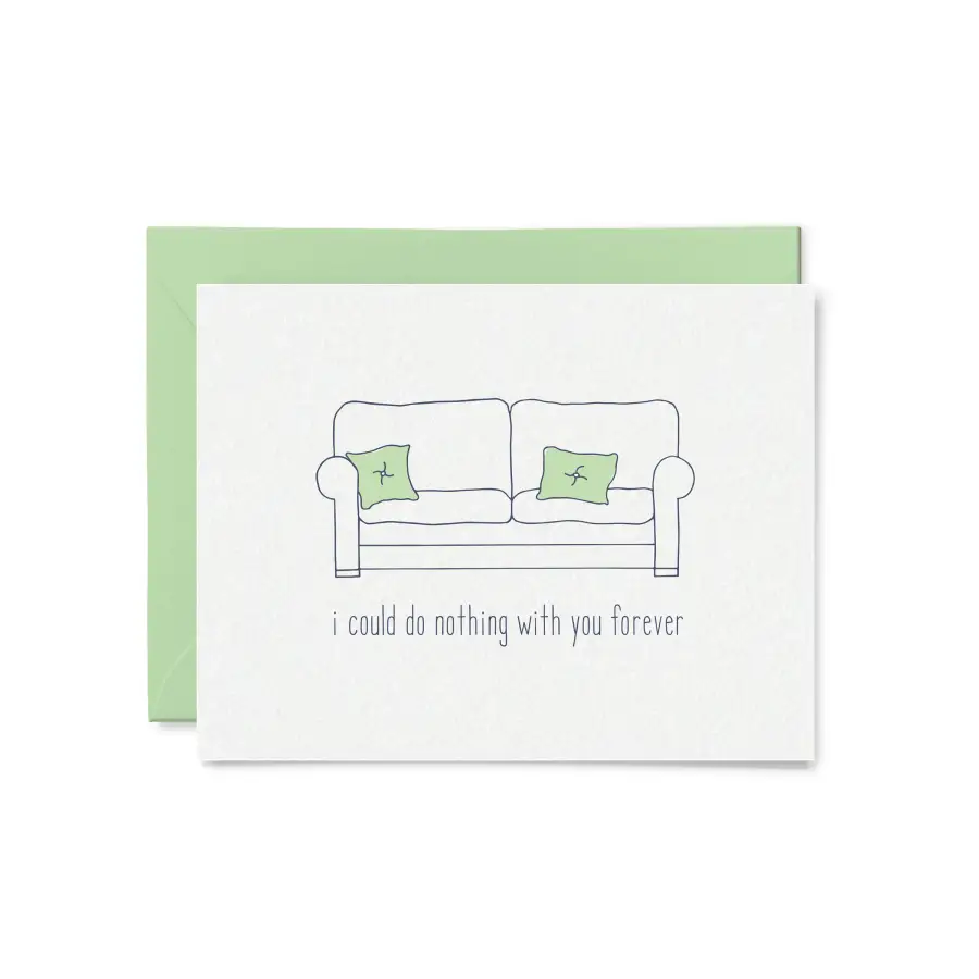 Tiny Hooray - I Could Do Nothing With You Forever Card