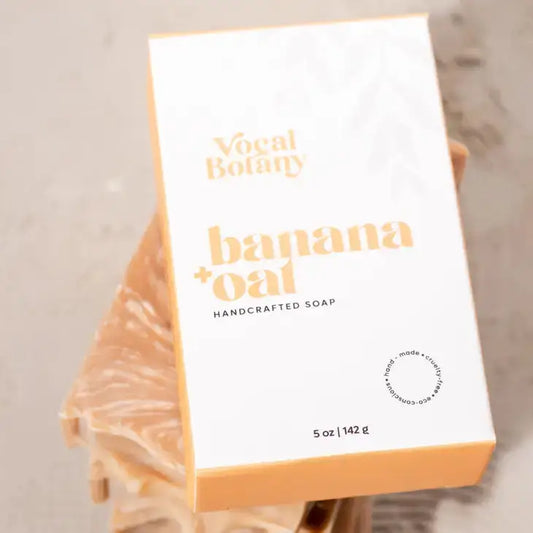 Vocal Botany - Banana + Oat Soap Bar