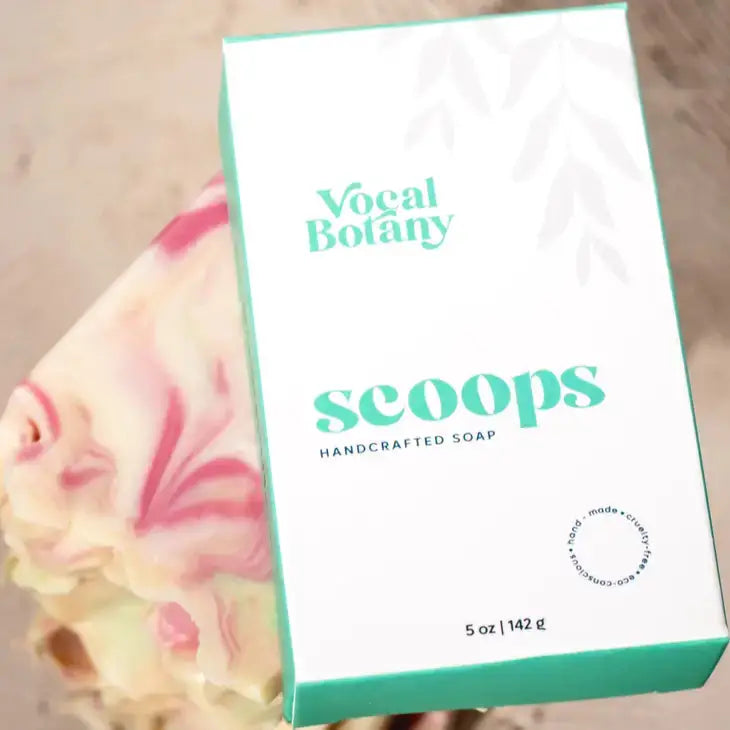 Vocal Botany - Scoops Handmade Soap Bar