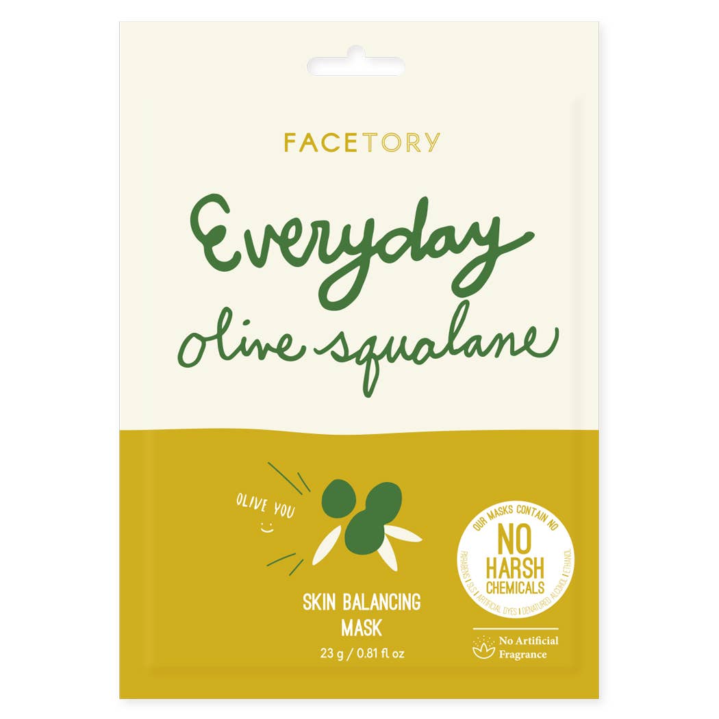 FaceTory - Everyday, Olive Squalane Skin Balancing Mask